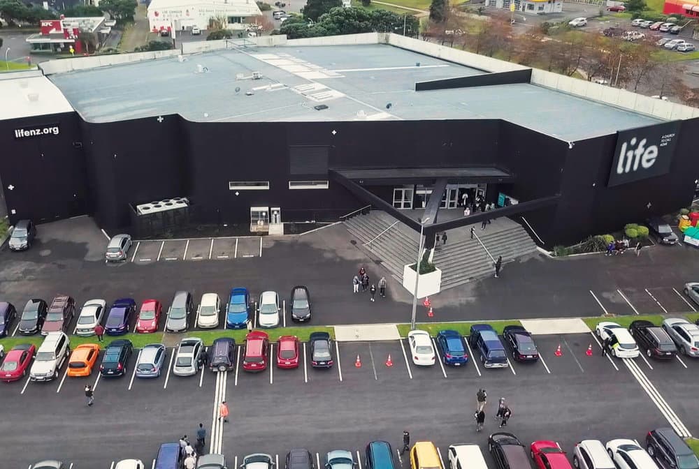 Exterior of LIFE South campus in Manukau, Auckland